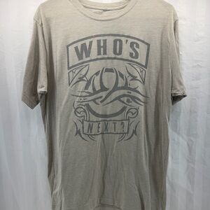 WWE Beige Graphic Tee - Who's Next?